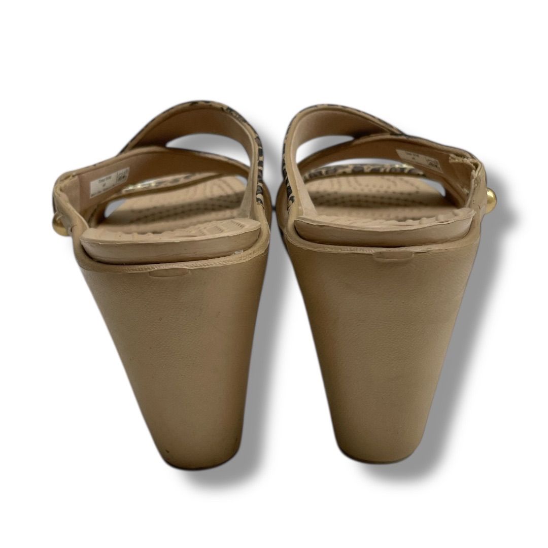 crocs クロックス サイプラス 4 レオパード W6 22-22.5cm 新品 即納