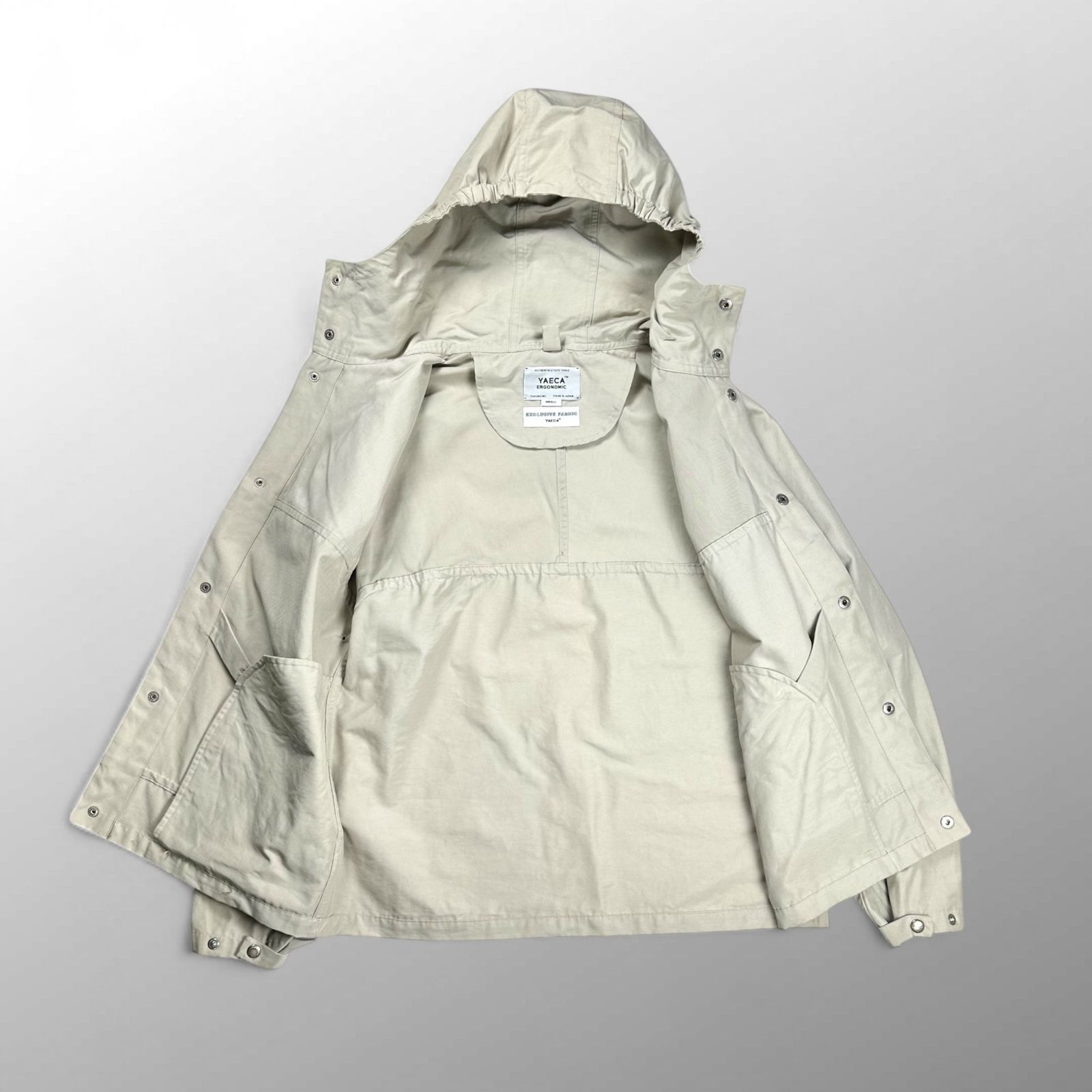 YAECA ヤエカ / 60/40 cloth hood shirts マウンテンパーカー ライト 