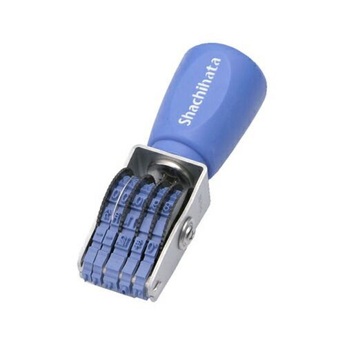 （まとめ） 回転ゴム印 シヤチハタ 回転ゴム印エルゴグリップ NFD-6G 4974052187100 ●規格：６号・欧文日付 1個【×10セット】