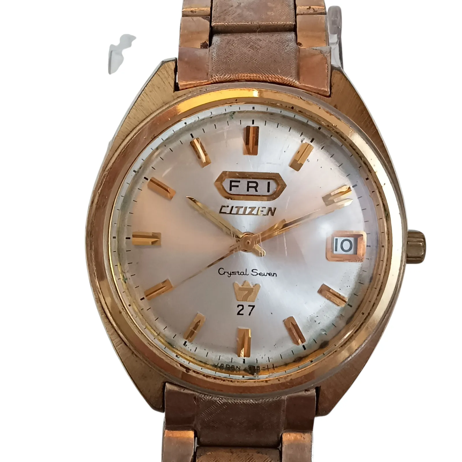 【稼働】シチズンCITIZEN クロノメーター 手巻き R7/4 OH済み 稼働】シチズンCITIZEN クロノメーター 手巻き R7/4 OH済み