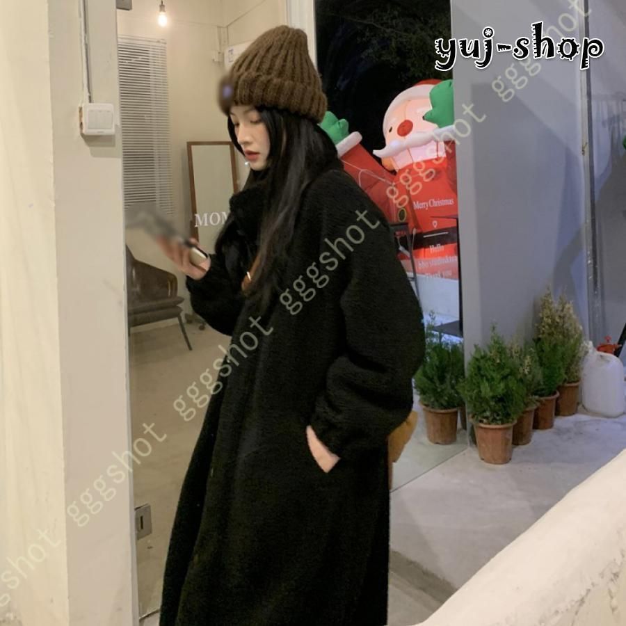 ボアブルゾン ロング
