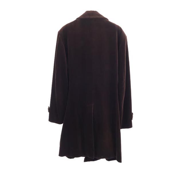希少✨️着丈110 ポールスミス ベロア チェスター コート ロング ブラウン 希少✨️着丈110 ポールスミス ベロア チェスター コート ロング