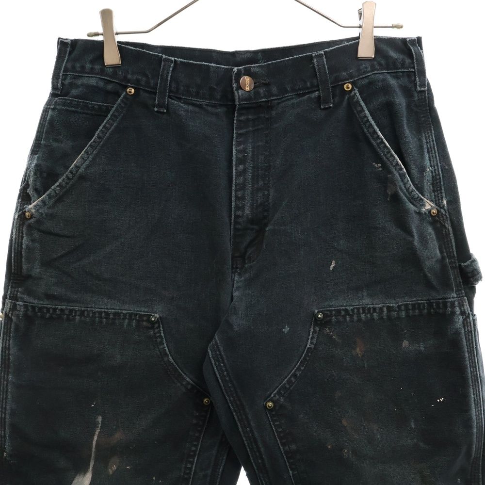 CARHARTT DOUBLE KNEE カーハートダブルニー　ブラック Carhartt WIP/カーハートダブリューアイピー DOUBLE KNEE PANT