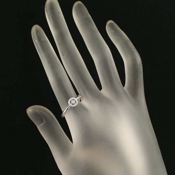 ミキモトペルリータ リング ダイヤ ダイヤモンド 0.12ct サークル 13号  