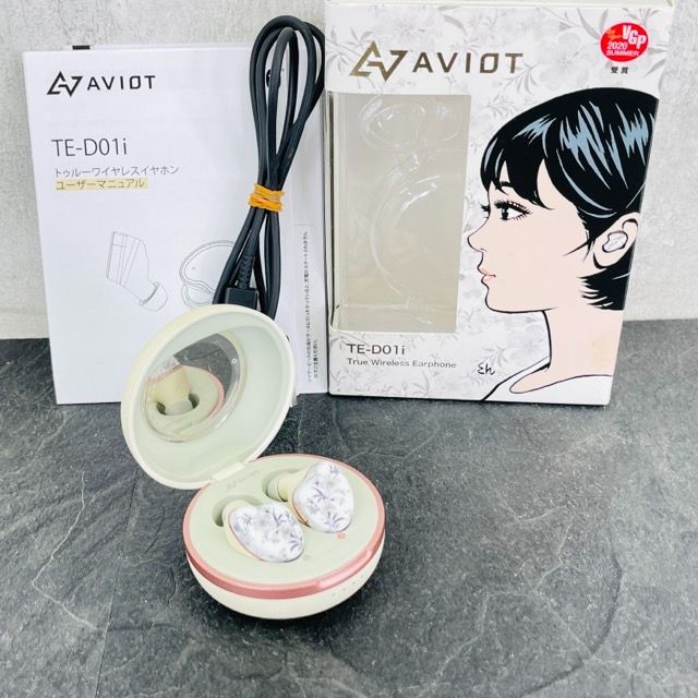 AVIOT アビオット TE-D01i トゥルー ワイヤレス イヤホン 中古