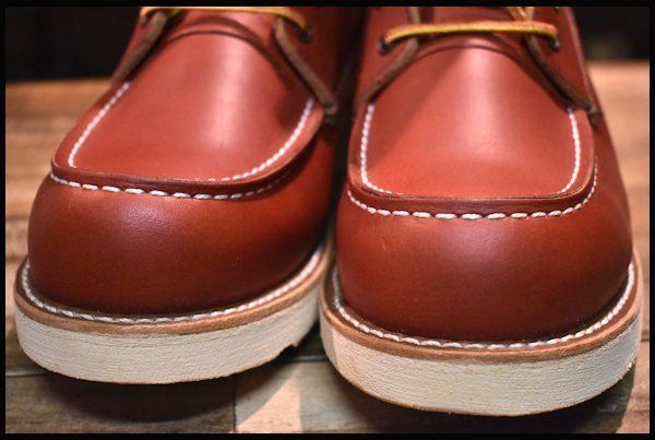 10D 箱付 未使用 犬タグ復刻 18年】レッドウィング 8877 ロング アイ