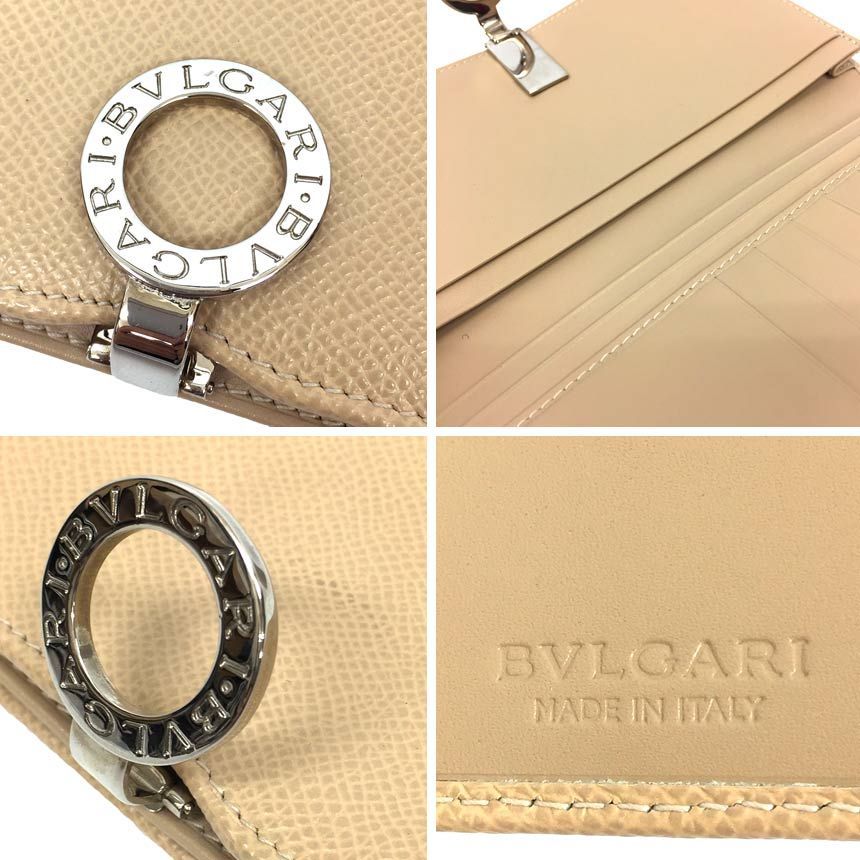 セール 全国送料無料 BVLGARI ブルガリ ロゴクリップ 長財布 札入れ 