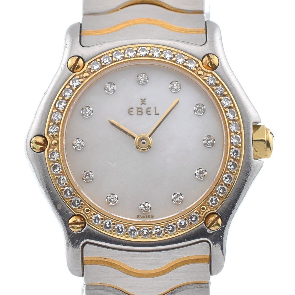 EBEL エベル 1057902 クラッシック ミニ K18 ダイヤレディース