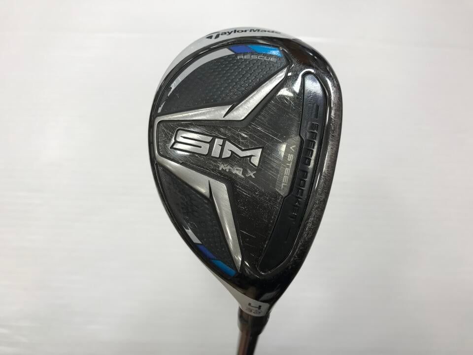 TaylorMade SIM MAX 4番ユーティリティ 22° 中古 TaylorMade テーラーメイド 中古ユーティリティ SIM MAX #4(22