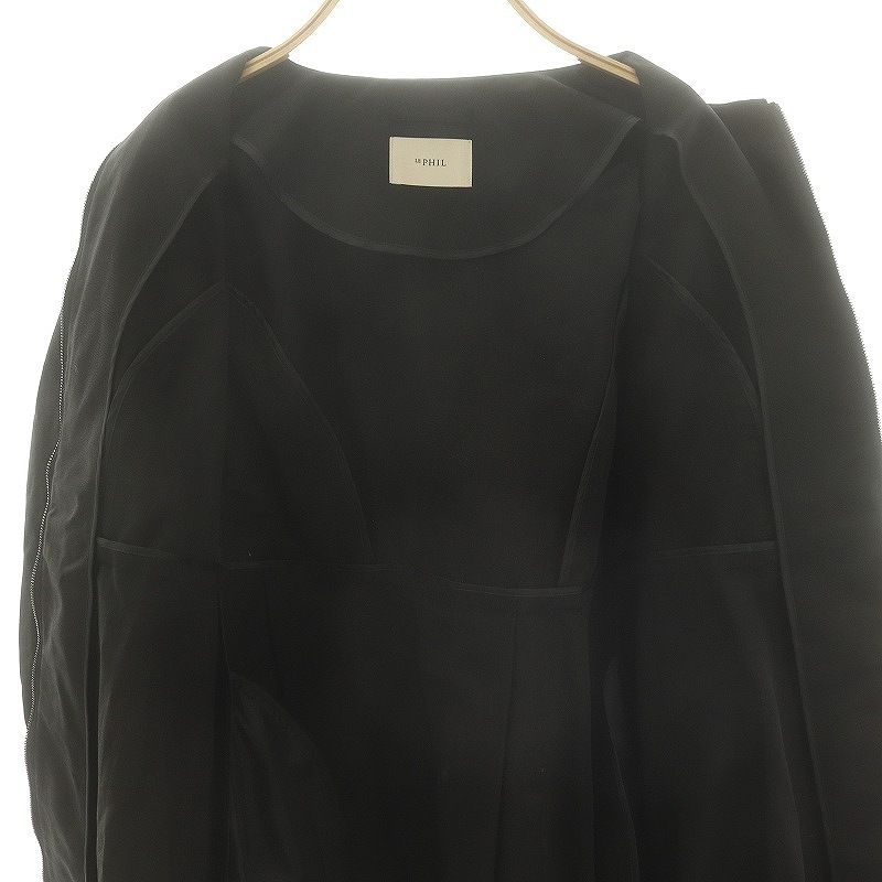 ル フィル LE PHIL 23AW コーデュラナイロンコットンフレアジャケット