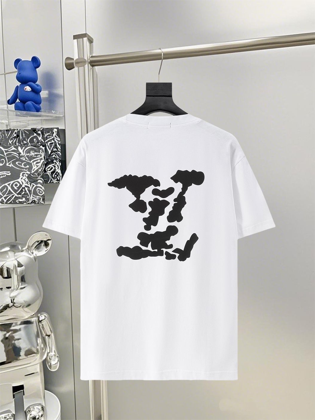 今日特価】Louis Vuitton 2025SS プレミアムプリント T シャツ