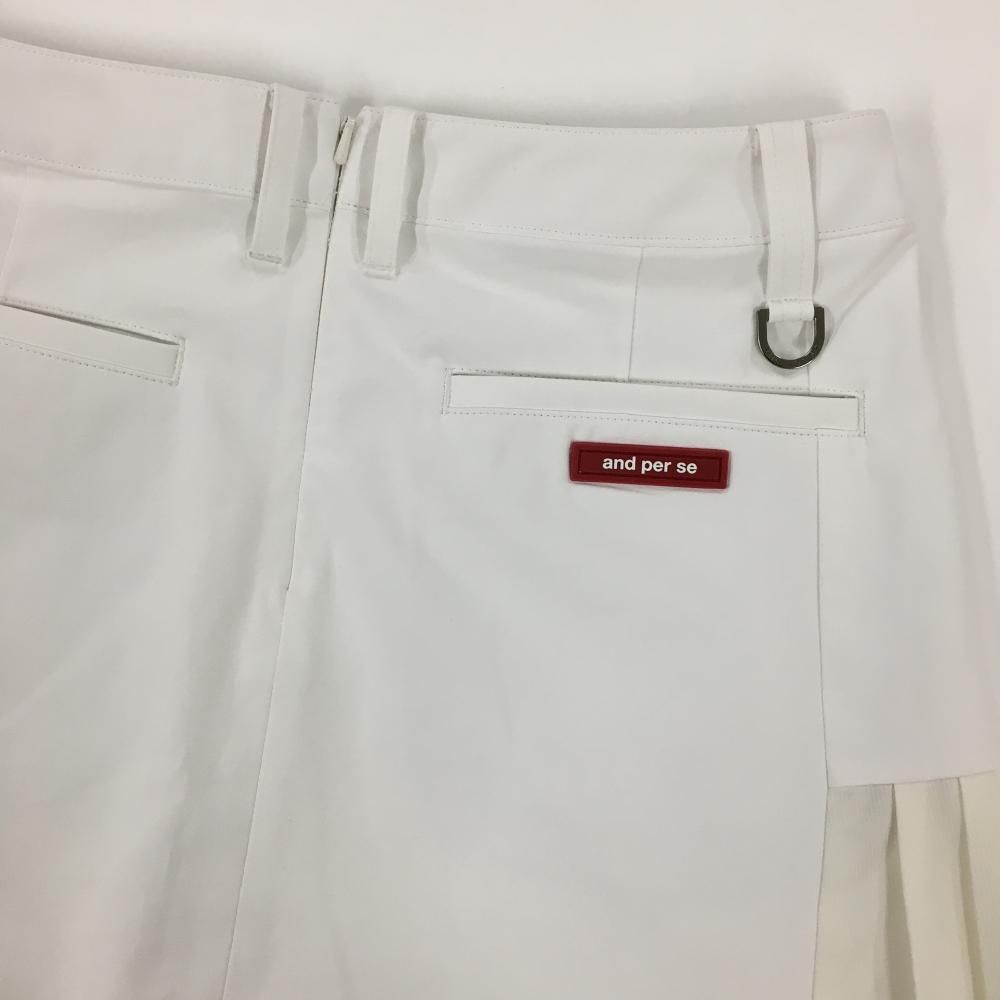 【美品】アンパスィ スカート ネイビー×白 サイドプリーツ 立体ロゴ レディース L ゴルフウェア and per se 楽天市場】【美品】アンパスィ スカート ネイビー×白 サイド