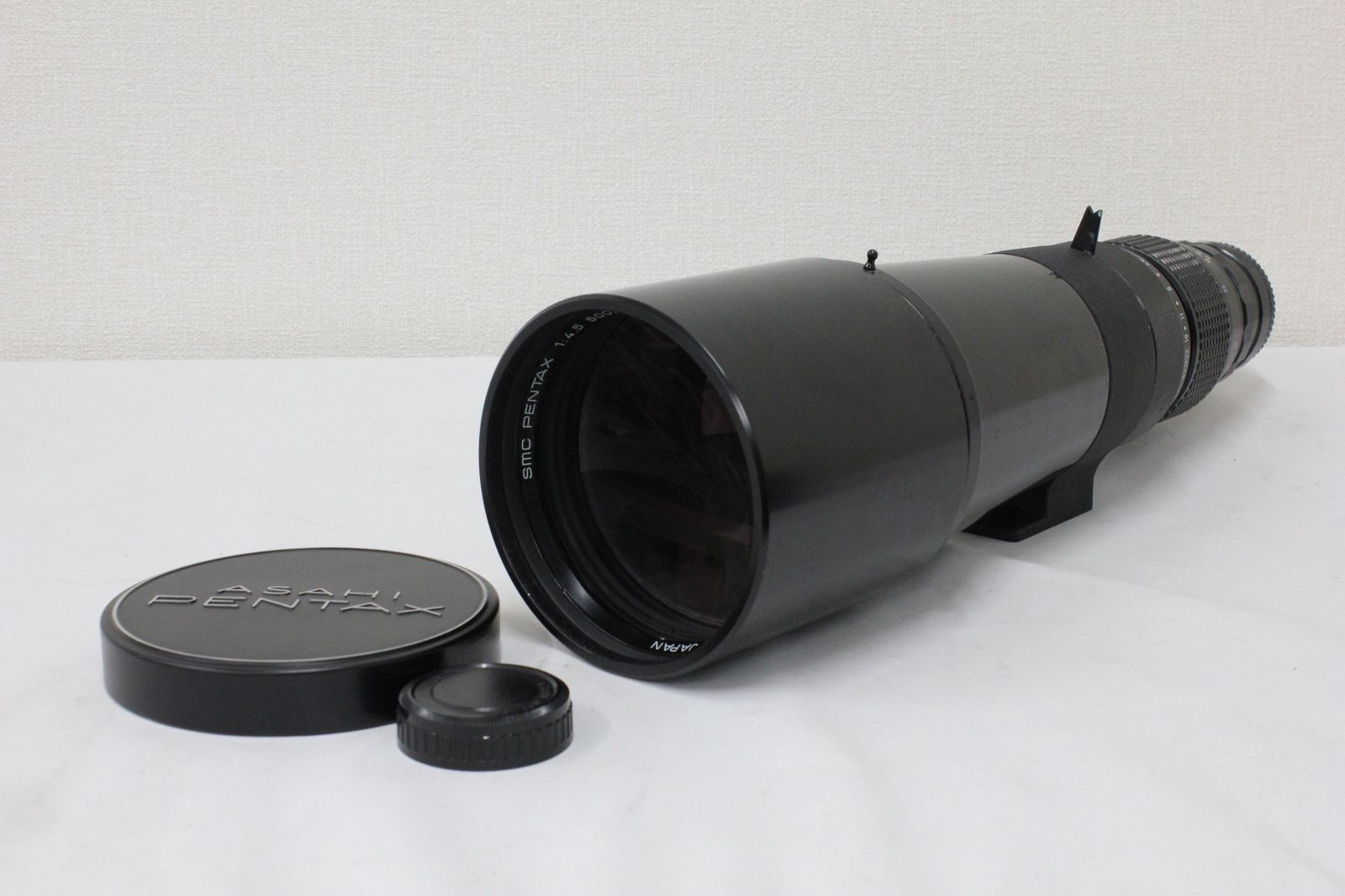 品 ペンタックス Pentax smc PENTAX 500mm F4.5 前後キャップ 三脚座付き 望遠レンズ e2991