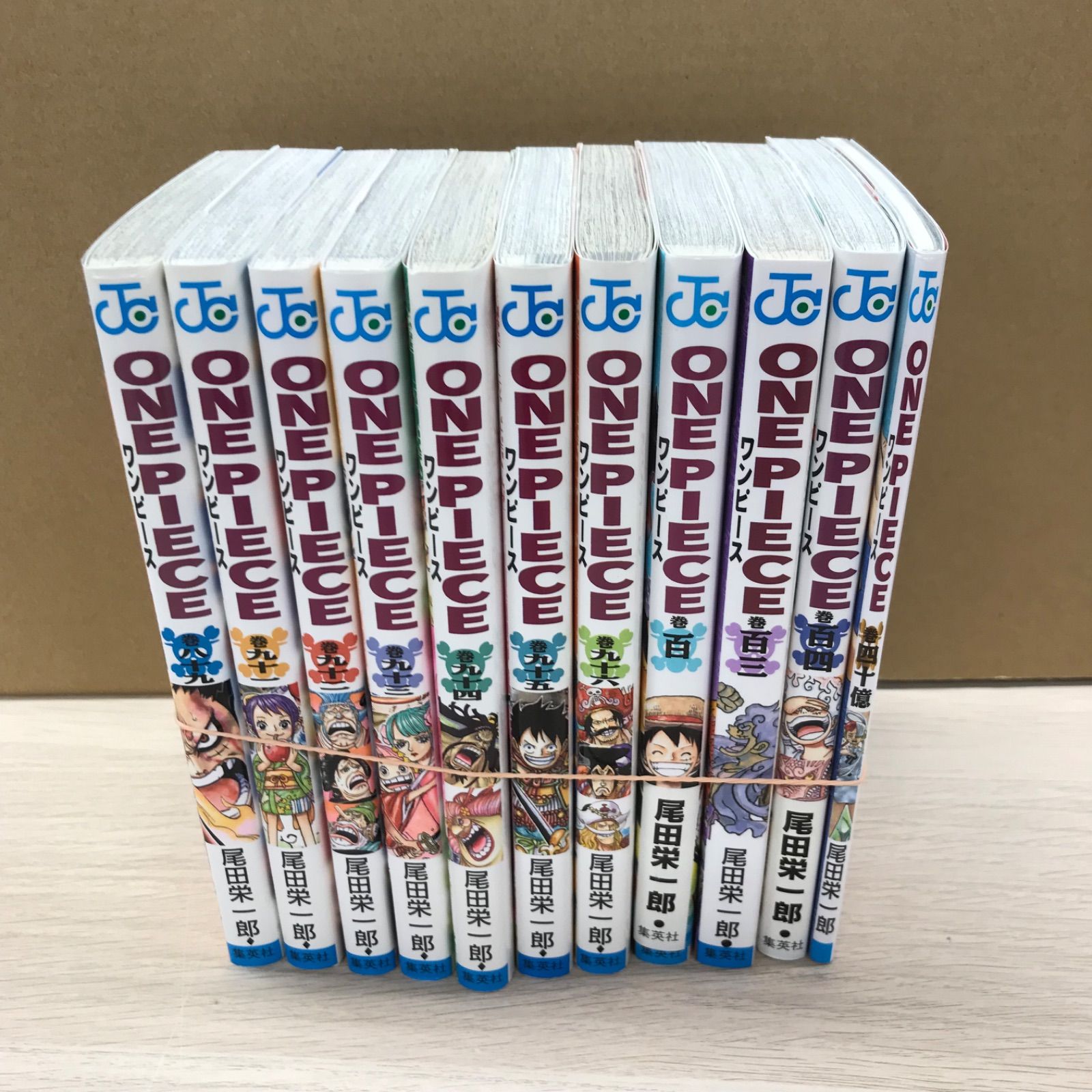 全て初版】【40億巻付き】ワンピース 89〜104巻＋40億巻（欠品:90,97,98,99,101,102巻）/尾田栄一郎/GF10191 -  メルカリ