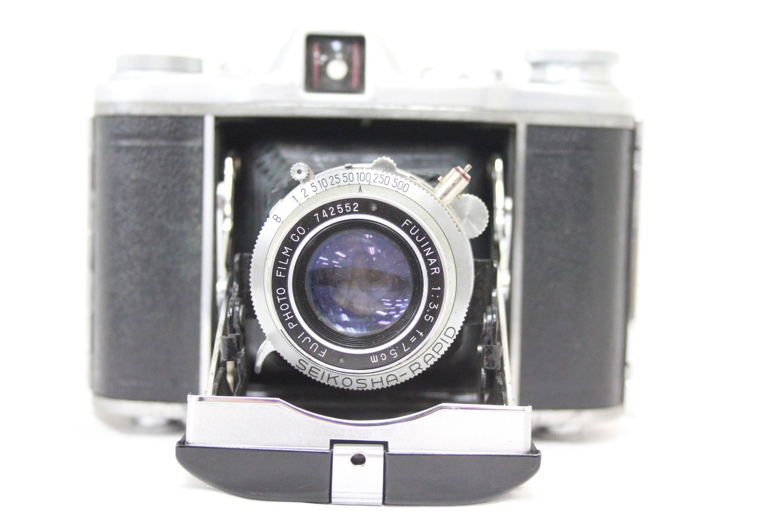 訳あり品】 フジカ FUJICA SIX FUJINAR 7.5cm F3.5 ケース付き