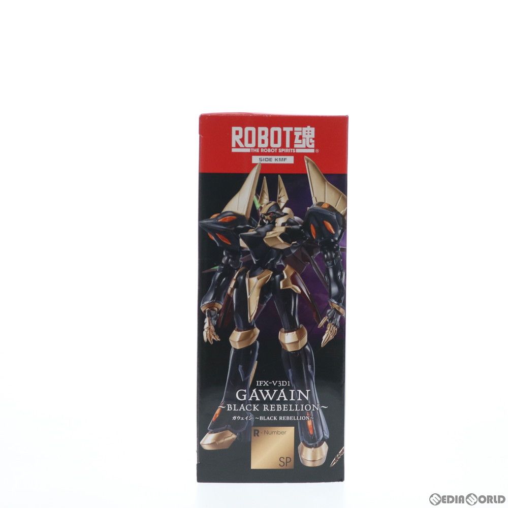 BANDAI - 魂ウェブ商店限定 ROBOT魂(SIDE KMF) ガウェイン〜BLACK REBELLION〜 コードギアス 反逆のルルーシュ 完成品 可動フィギュア バンダイスピリッツ ROBOT魂 ＜SIDE KMF＞ ガウェイン～BLACK REBELLION