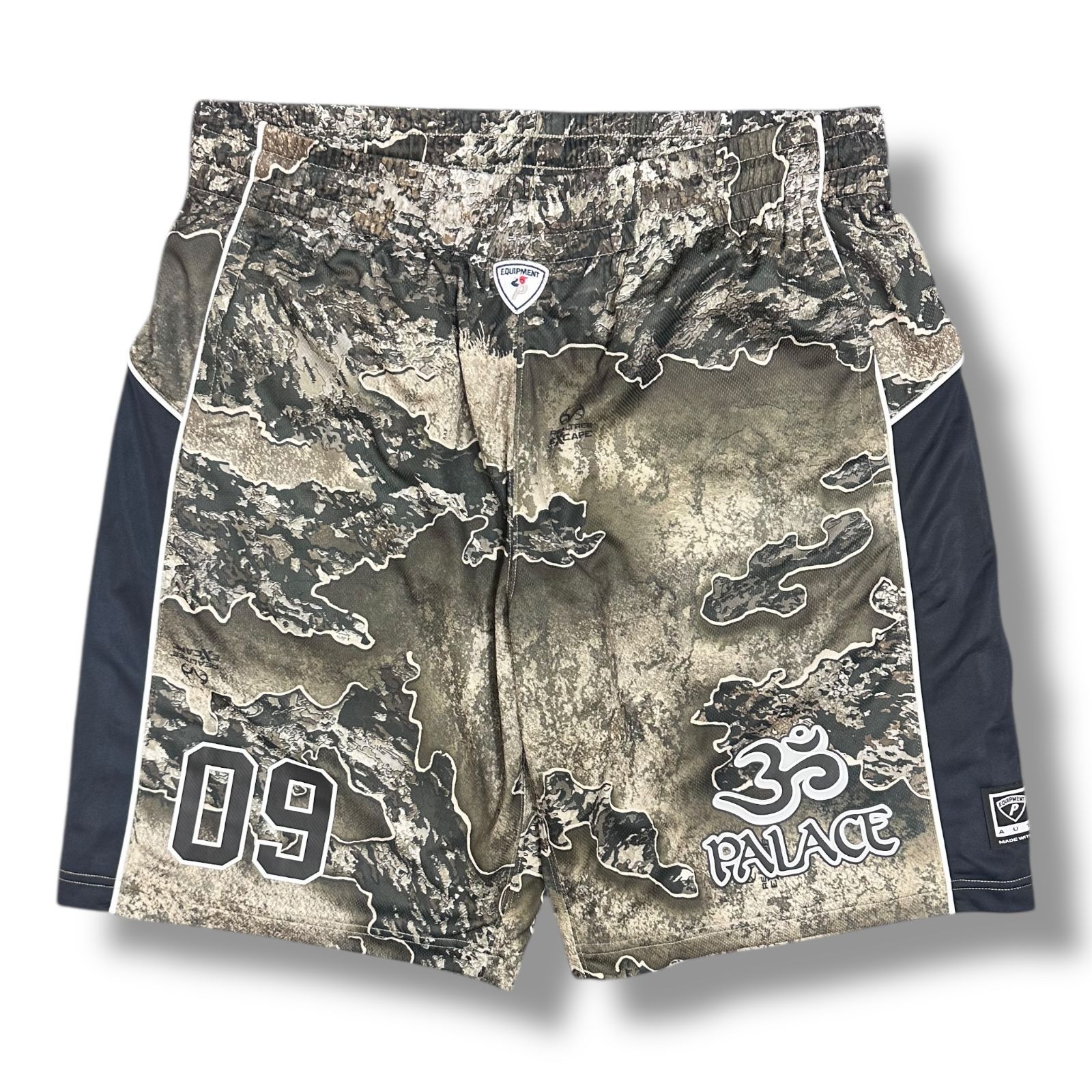 PALACE 25SS Om Mesh Short メッシュショーツ イージーショーツ ハーフパンツ パレス 迷彩 XL 93339A5