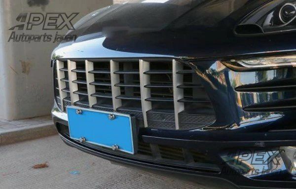 ◆ポルシェ マカン 2014-2018年 フロントグリル カバー フロントパネル トリム ガーニッシュ 外装ガーニッシュ FFCRYSTALESIA_COM