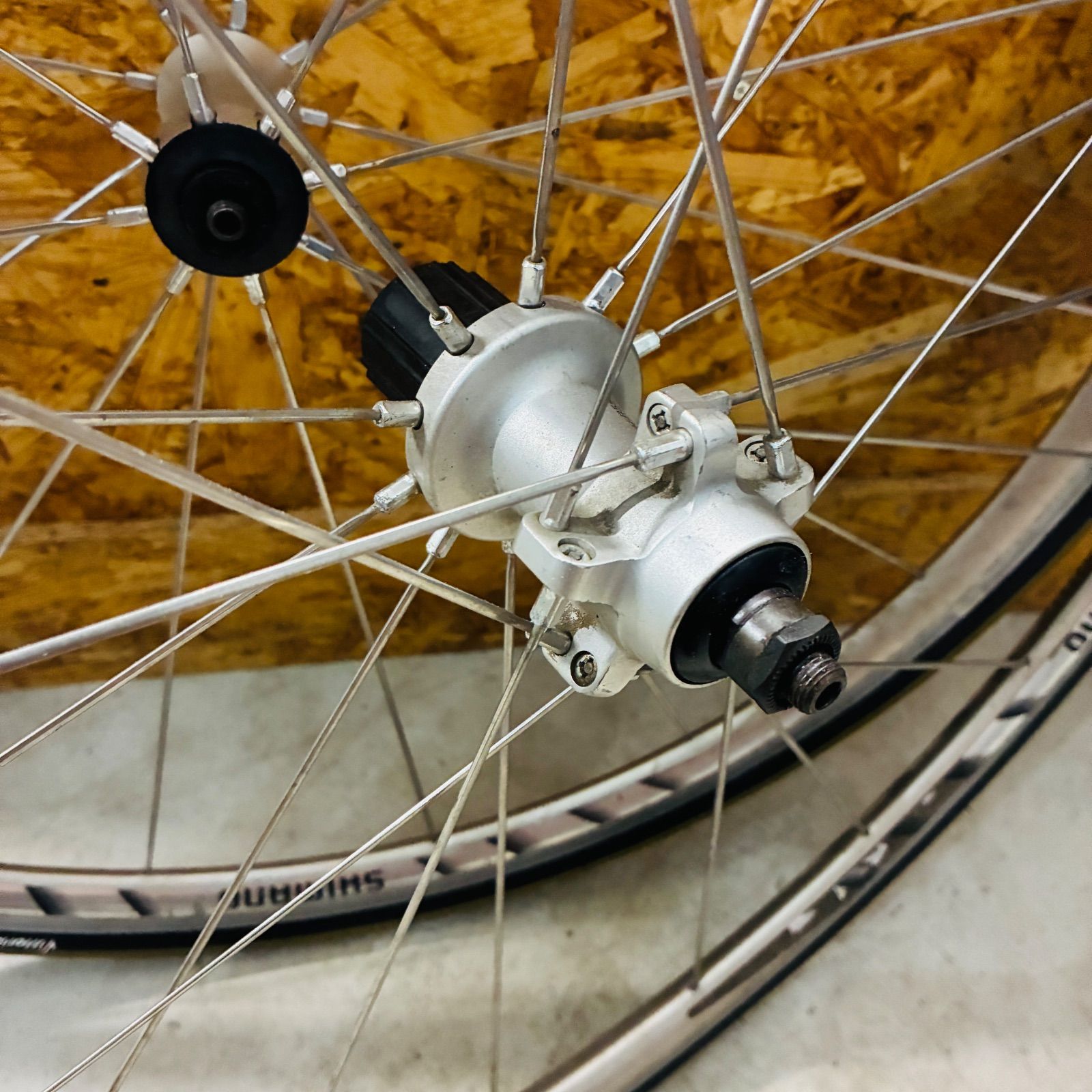 中古品】 SHIMANO WH-R550 クリンチャー wo ホイール 前後セット