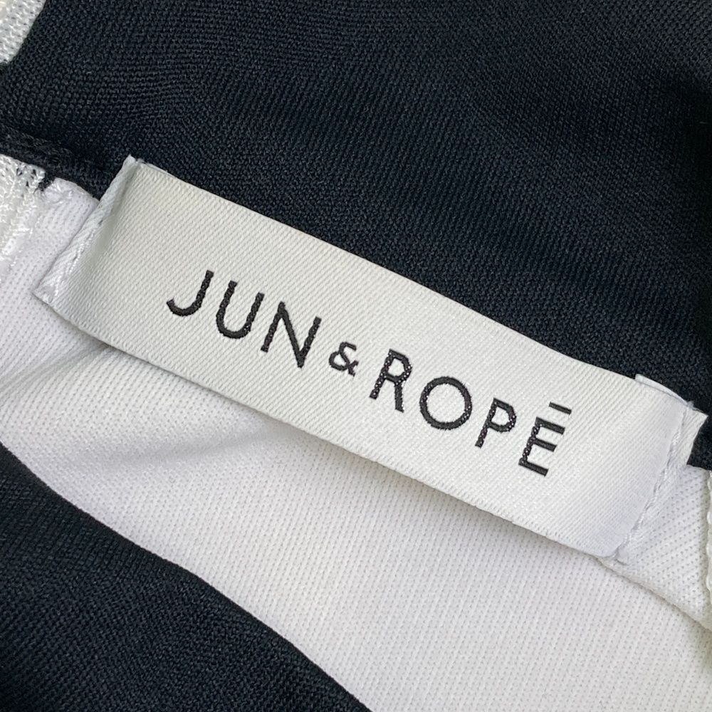 サイズ：M JUN&ROPE ジュン アンド ロペ ハイネック ノースリーブ