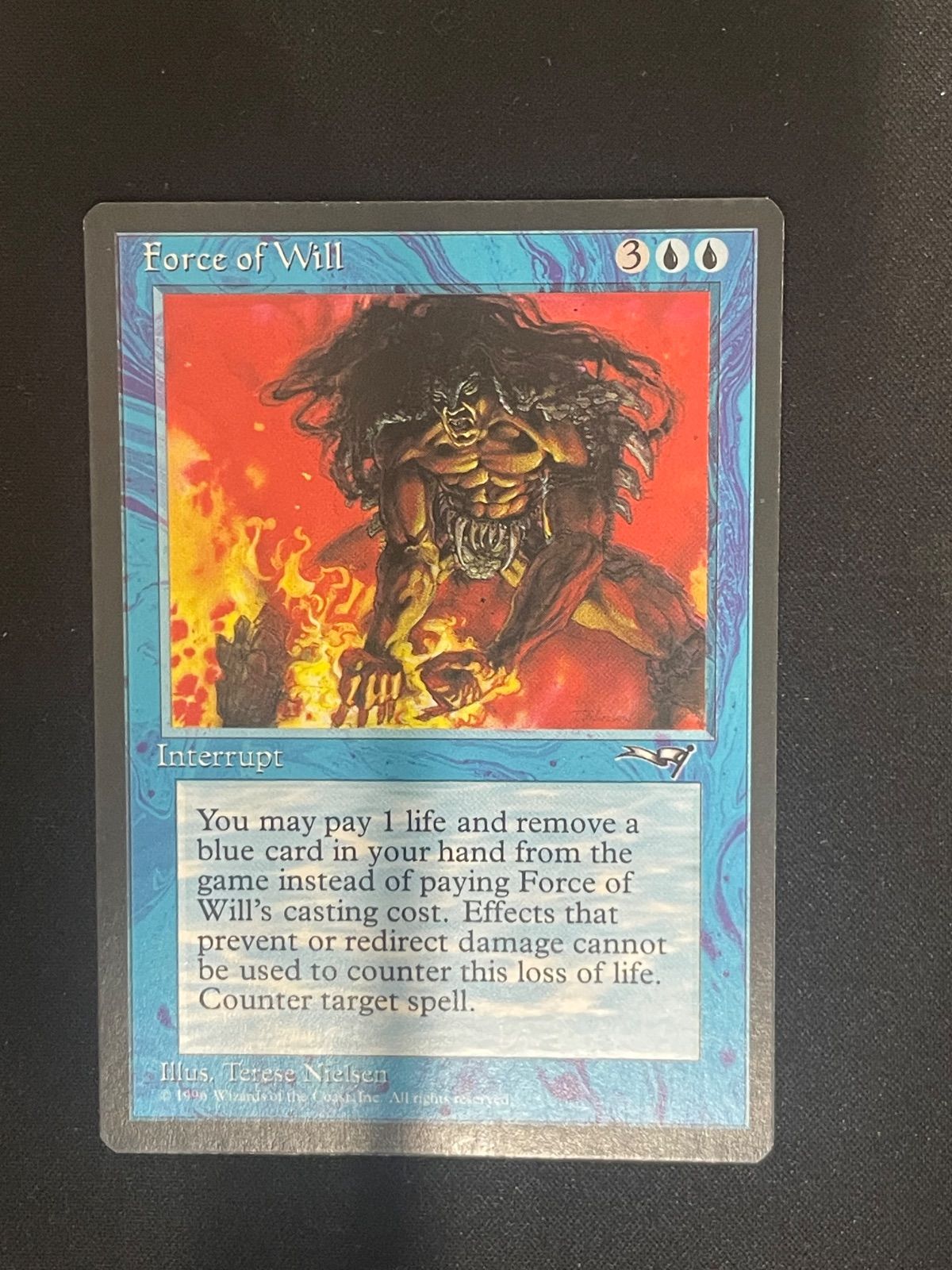 MTG・青】Force of Will／意志の力(英語) - メルカリ