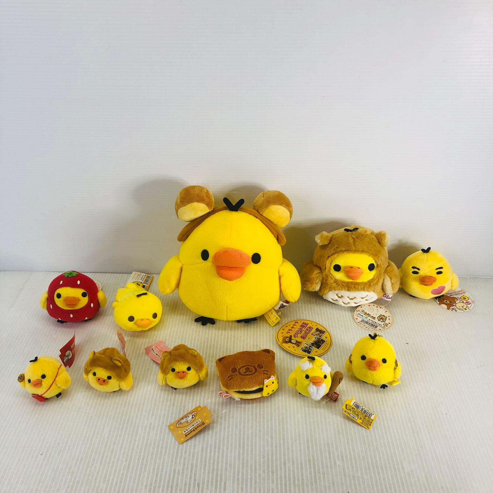 キイロイトリ　うさぎ　リラックマストア限定　ぬいぐるみ　札幌店　お月見 キイロイトリ うさぎ リラックマストア限定 ぬいぐるみ 札幌店