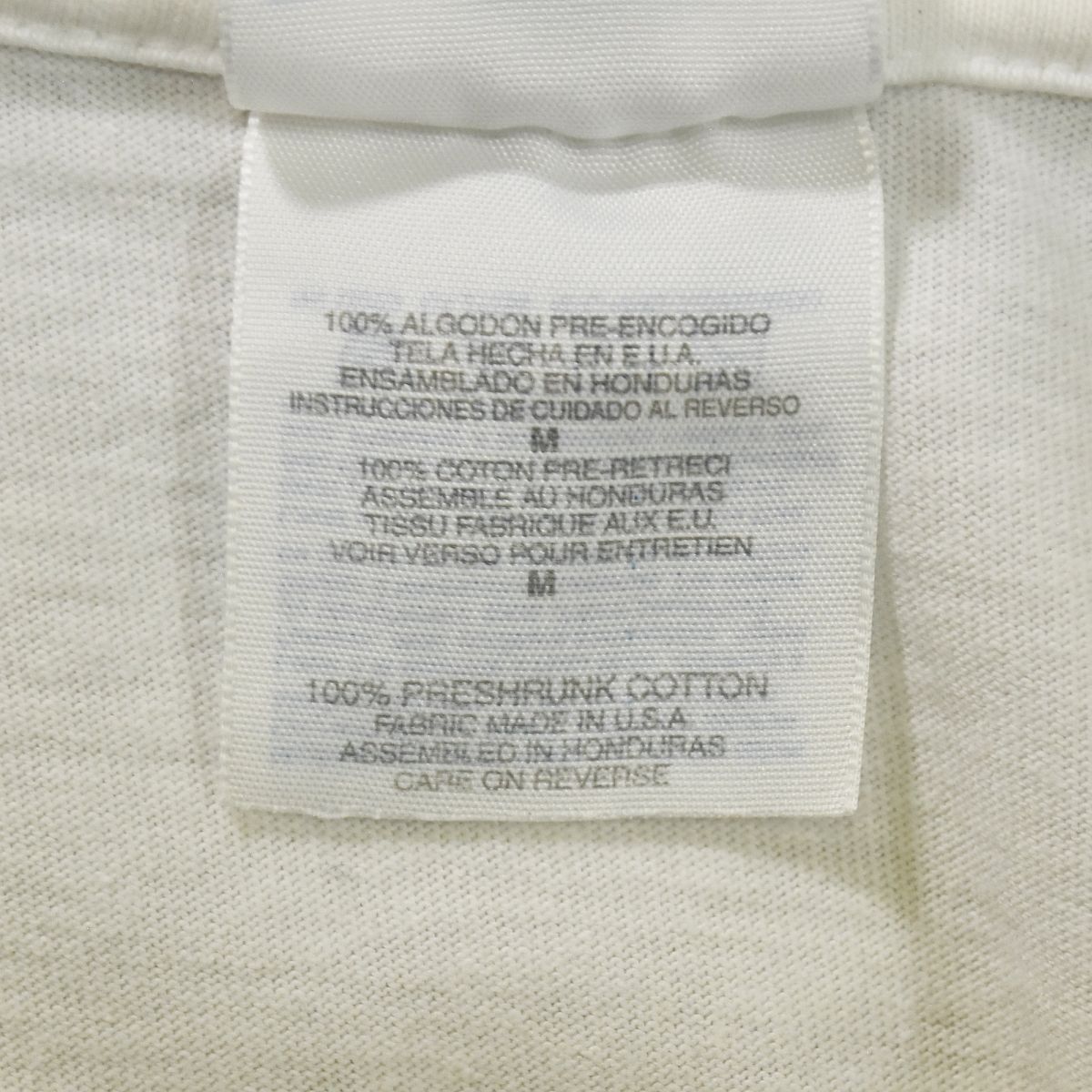 90sヴィンテージ USA製 ヘインズ Hanes BEEFY FRISCO RED＆WHITE HELLS