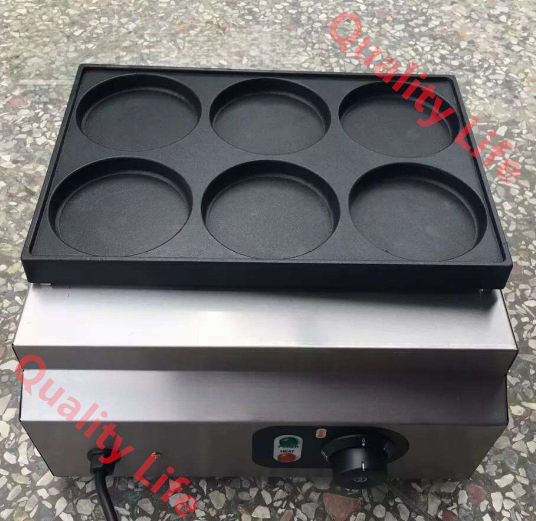 今川焼機 6穴 大判焼器 大判焼き 大判焼機 回転焼き 単相 100V|業務用|飲食店|店舗用品|屋台|出店
