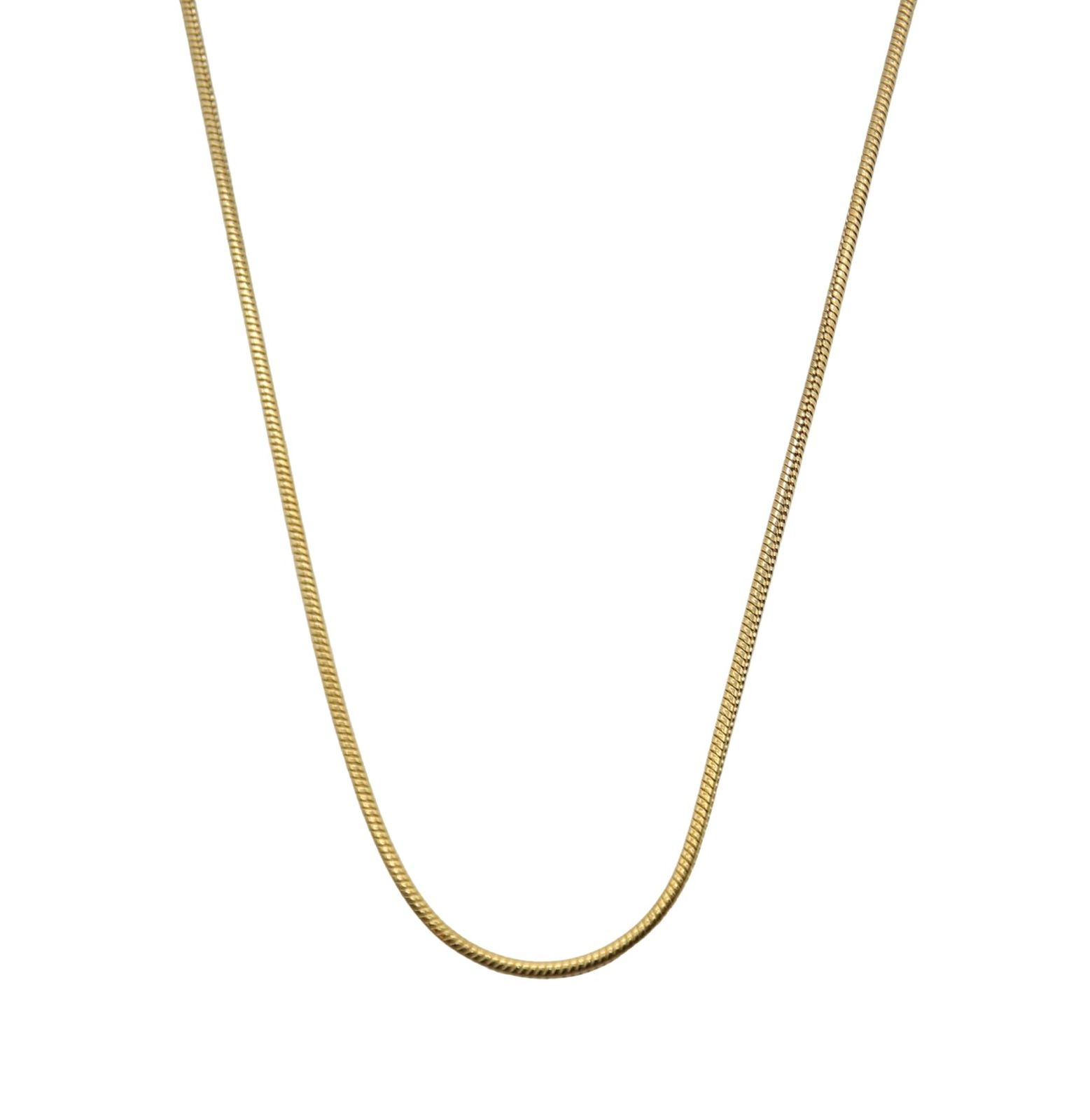 [プチジェルム] Petit-Germe ゴールド ネックレス サージカルステンレス 316L 40cm＋アジャスター5cm N1001 [01. ゴールド] [40]