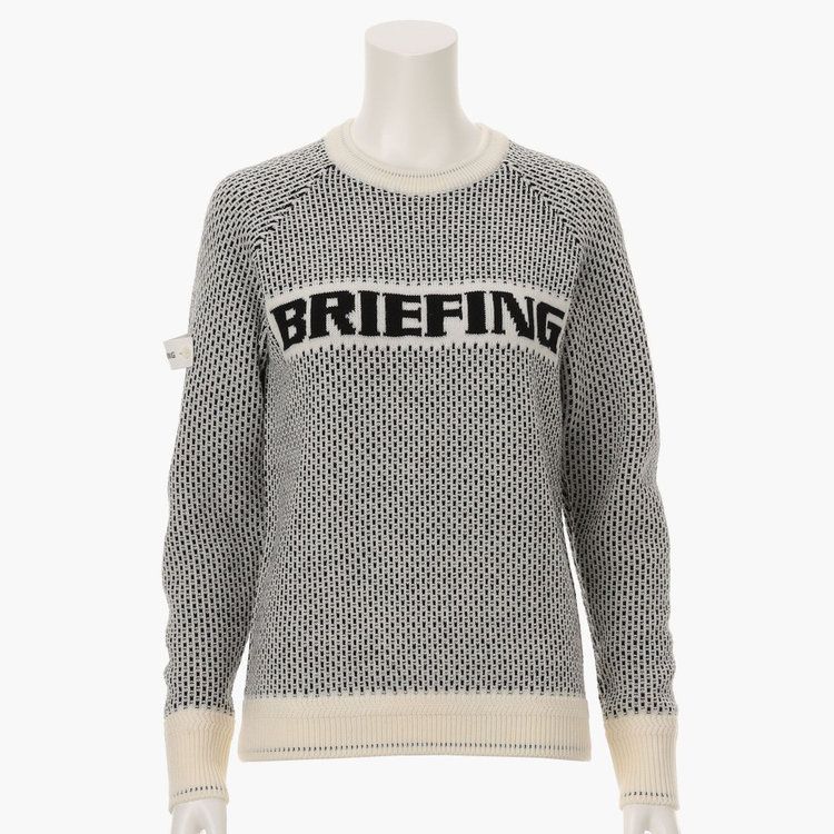 24FW新作】【新作】BRIEFING ブリーフィング WOMEN'S MERINO WOOL LOGO CREWNECK KNIT  定価¥37,400 レディース ゴルフ ゴルフウェア ニット - メルカリ