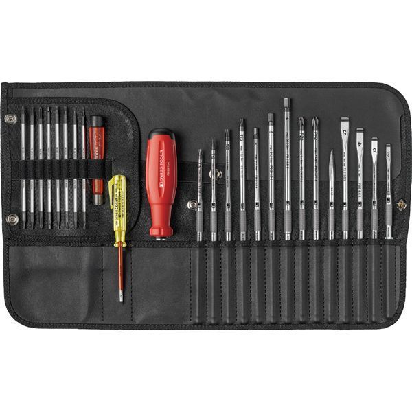 PB SWISS TOOLS ピービースイスツールズ 31本組 差替式ドライバーセット BOX 38515.CBB