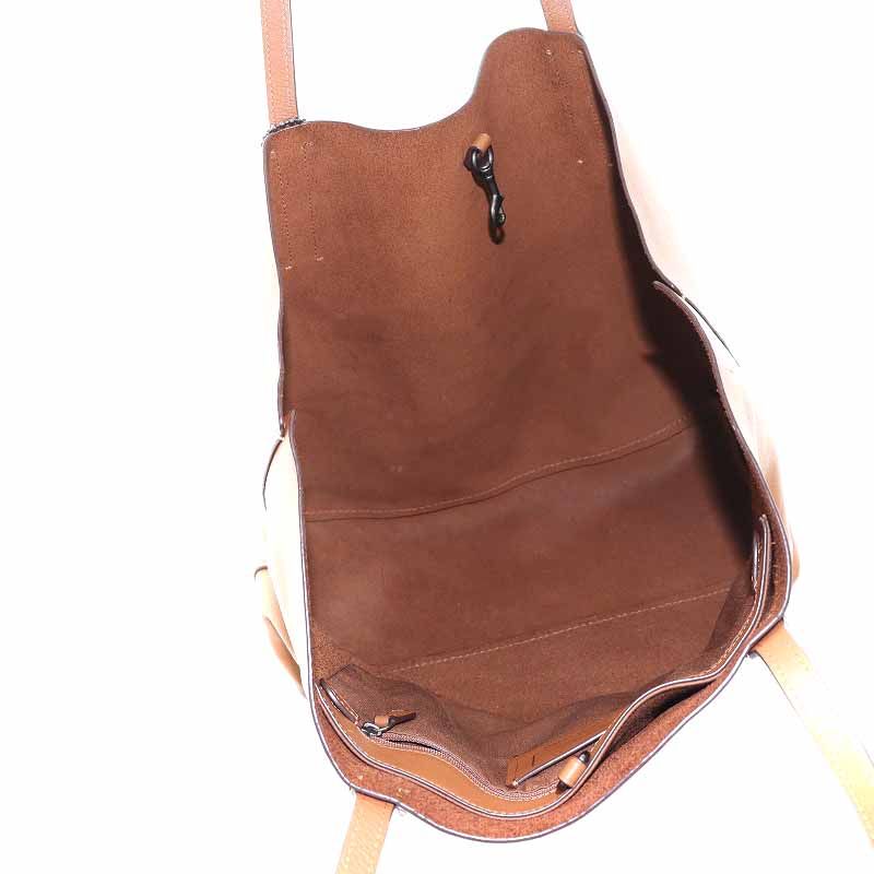 【極美品】コーチ トートバッグ ハドソン デカロゴ レザー ブラウン 茶色 極美品】コーチ トートバッグ ハドソン デカロゴ レザー ブラウン 茶色