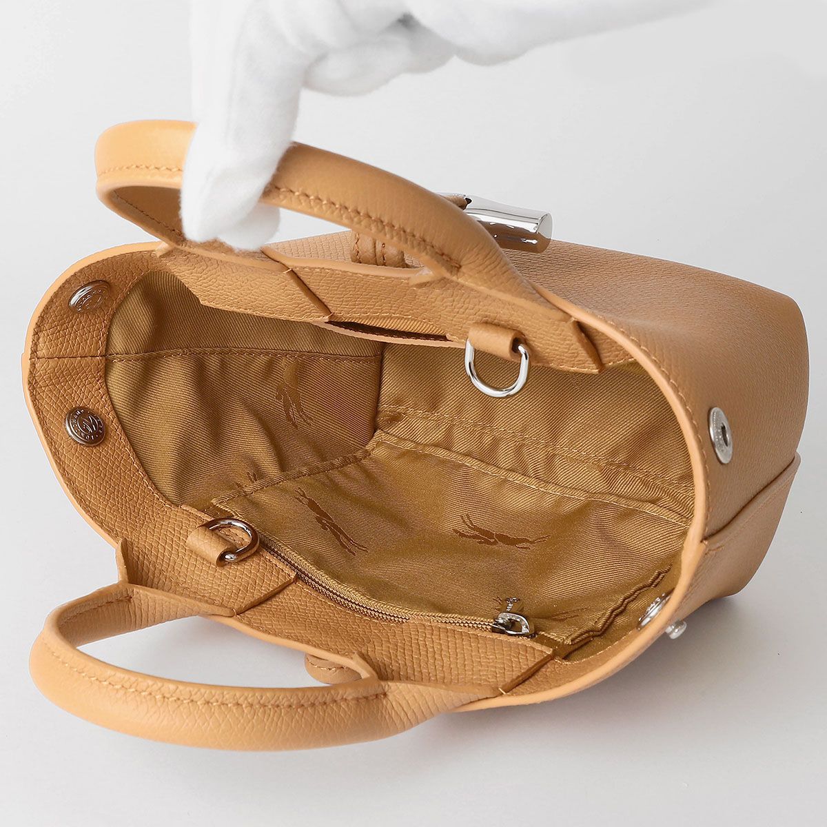 新品 ロンシャン LONGCHAMP ショルダーバッグ ル ロゾ トップハンドル