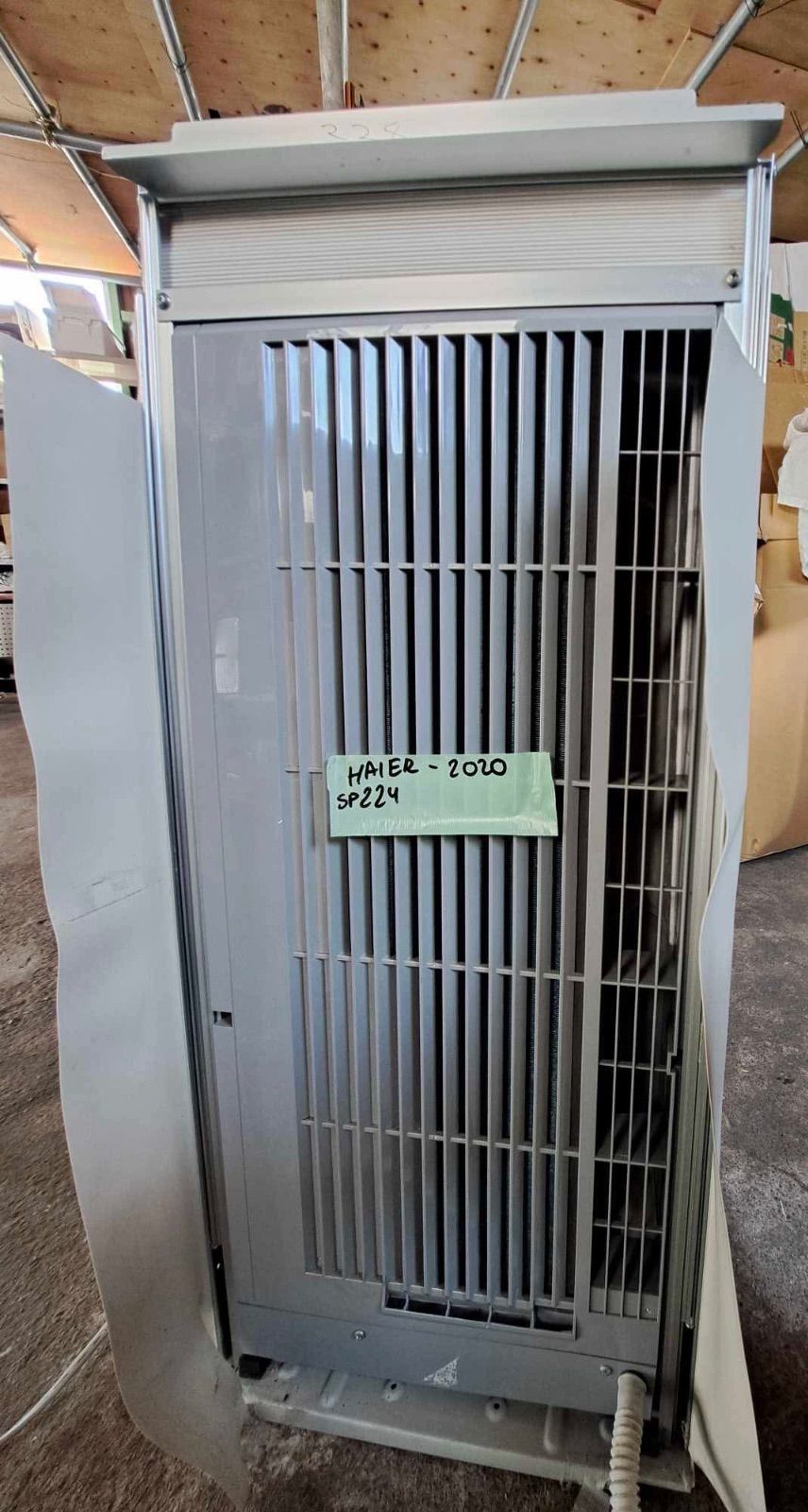 SP227 HAIER 窓用エアコンJAー16M／2014年製