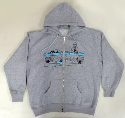 キヨ猫パーカー LEVEL4 メンズ Lサイズ 中古】アウターウェア(男性