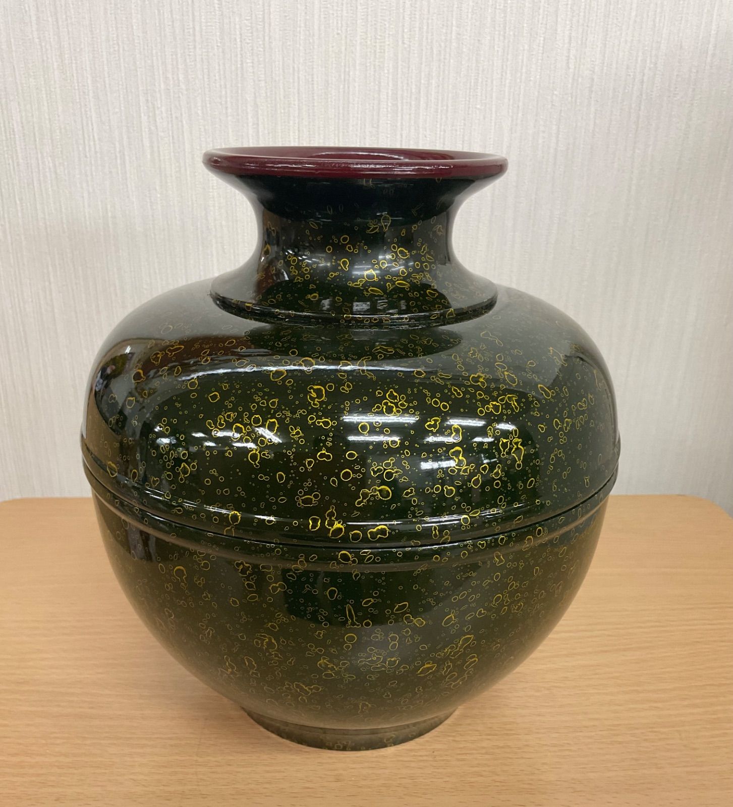 花瓶 越前漆器 昭和レトロ 結婚式 引き出物 - メルカリ