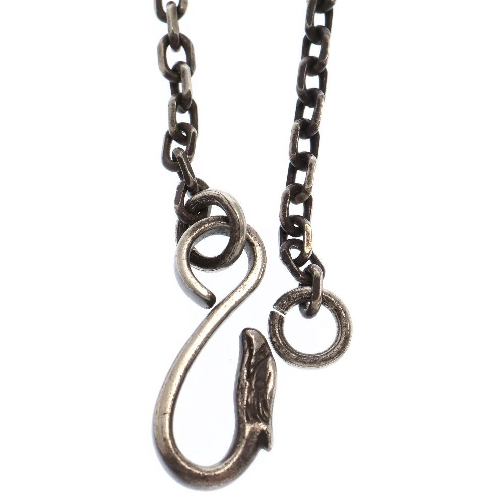 goro's (ゴローズ) イーグルフック太角チェーンネックレス シルバー