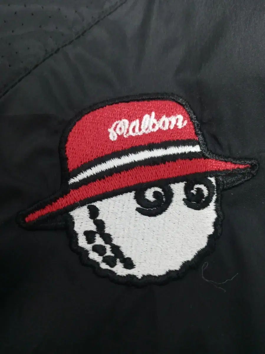 MALBON GOLF マルボンゴルフ ゴルフウェア ブラック ジャケット パッチ