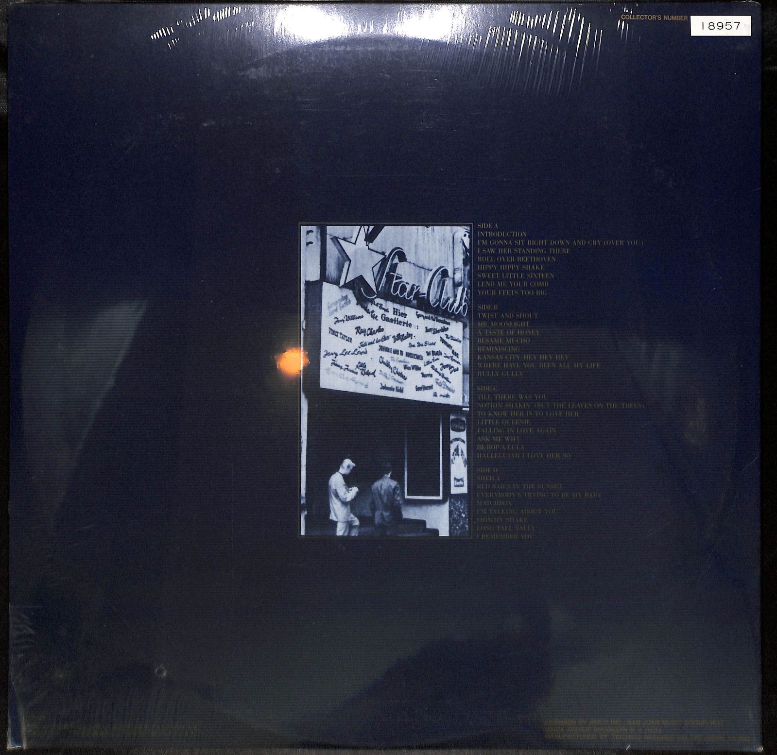 奇跡！シールド未開封LP】The Beatles Live! At The Star-Club In 