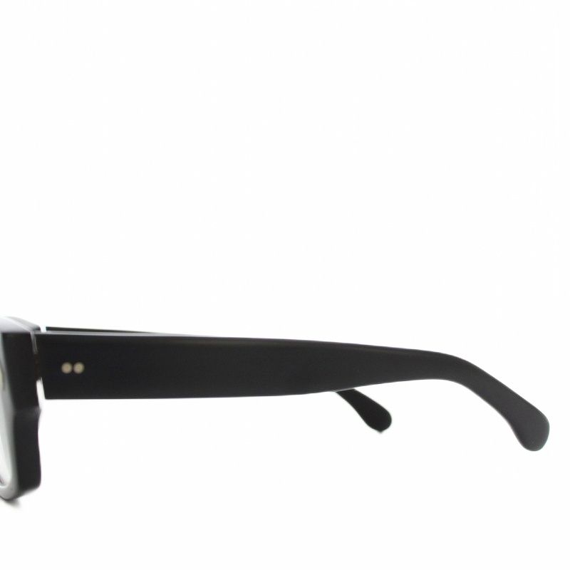 ベイク beik 伊達メガネ ウェリントン サングラス つや消し マット 黒