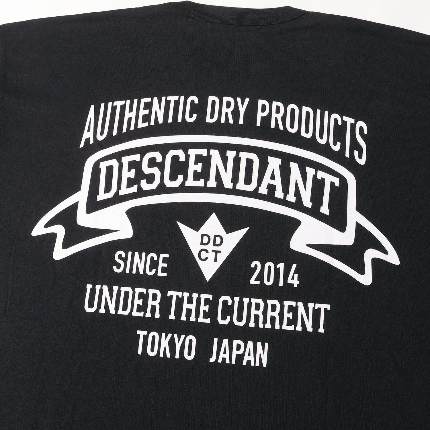 美品 DESCENDANT ディセンダント Tシャツ サイズ:2 21AW オーセンティックロゴ ロングスリーブ Tシャツ (AUTHENTIC  DESIGN LS) ブラック 黒 トップス カットソー 長袖【メンズ】 - メルカリ