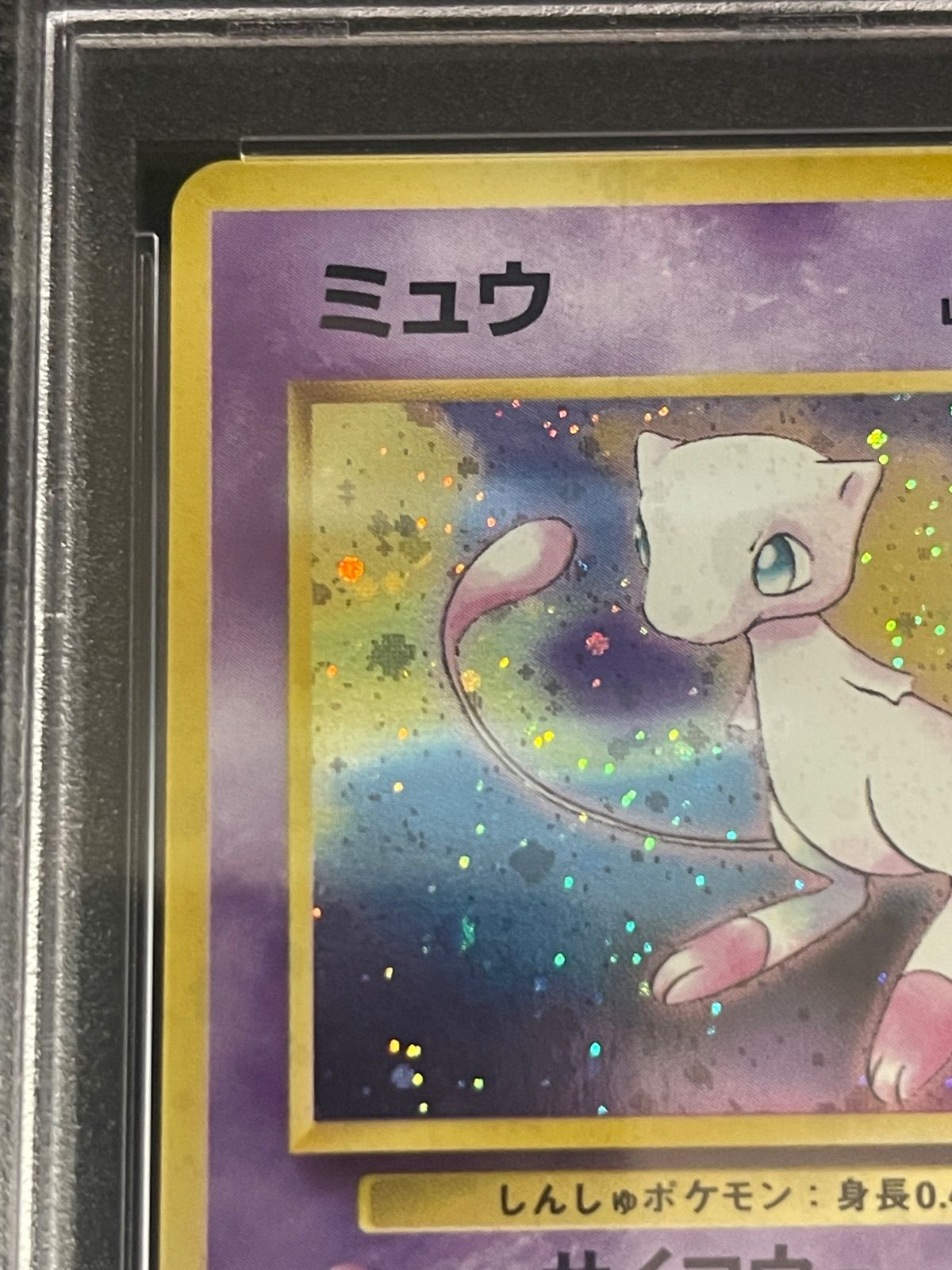 ポケモンカード 1997年 ミュウ 旧裏 化石の秘密 PSA8鑑定品