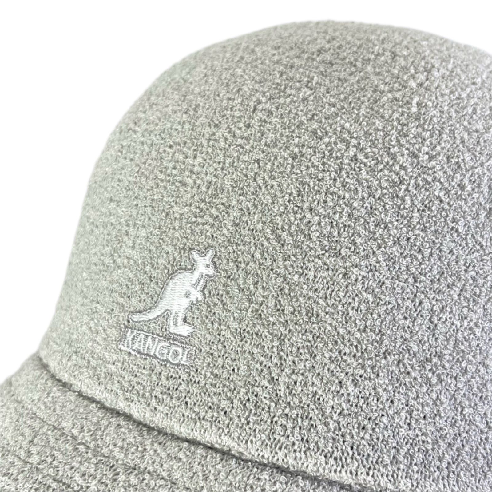 KANGOL ベル型ハット ホワイトロゴ Black/white Lサイズ - www.isonet.lu