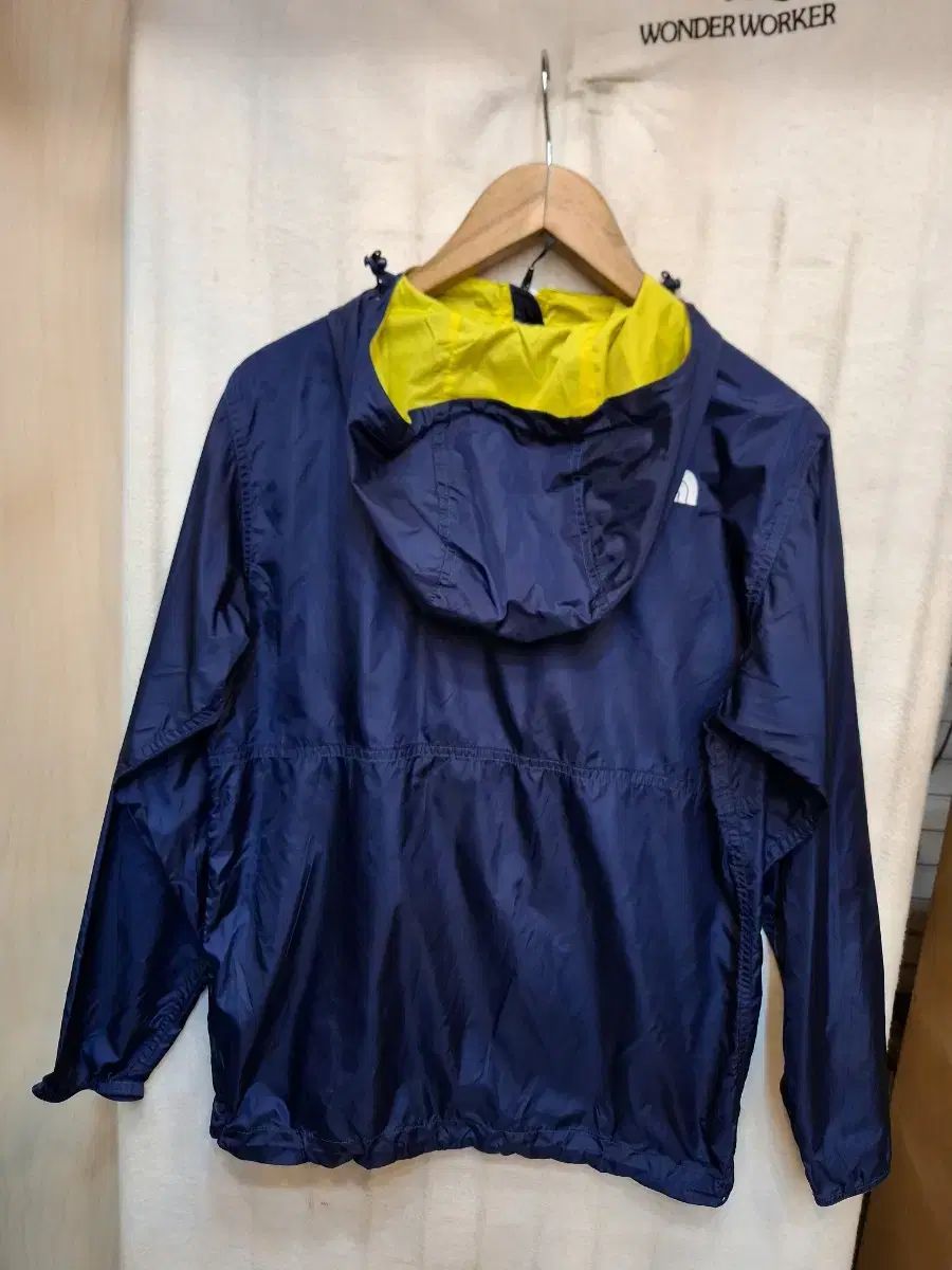ザノースフェイス ネイビー ウィンドブレーカー フード ジャケット ザ