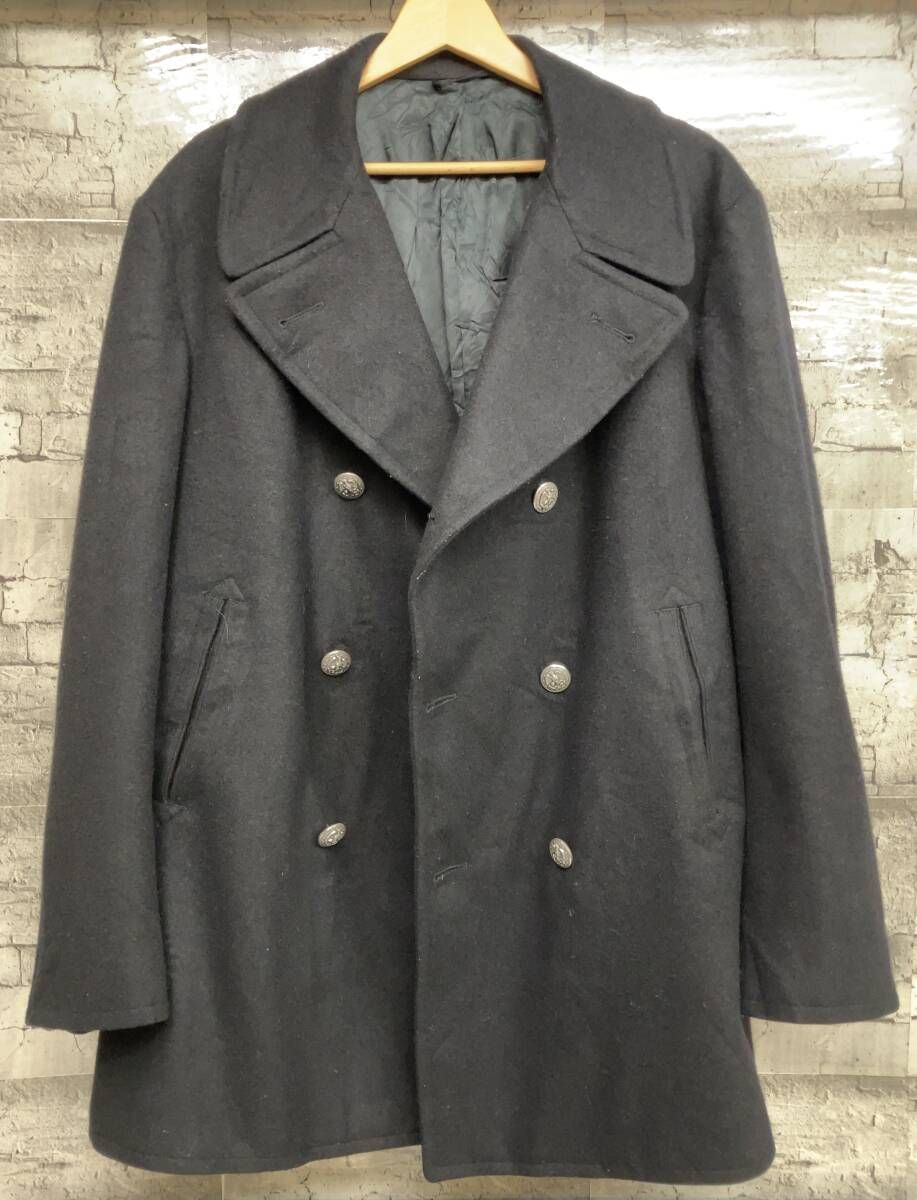 NAVY ピーコート