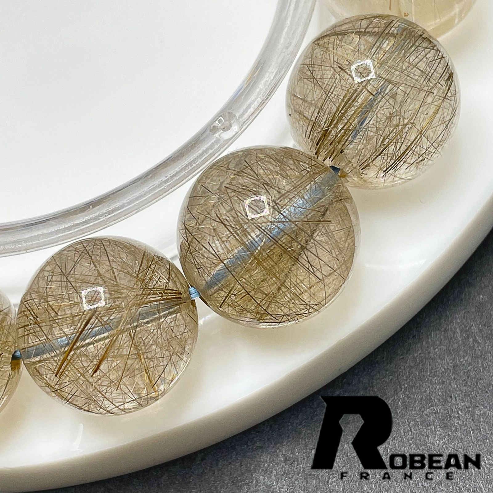 綺麗 EU製 定価20万円☆ROBEAN・シルバールチル☆パワーストーン 