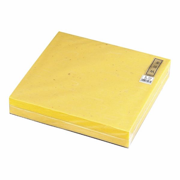 マイン(Mine) 金箔紙ラミネート 黄 30cm角 入数：1セット(500枚入) M30-433(QKV24433)