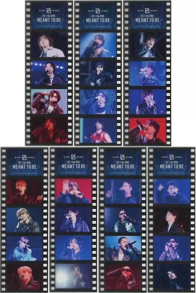 中古】キャラカード 全7種セット BE：FIRST 生コマフィルム 「映画『BE