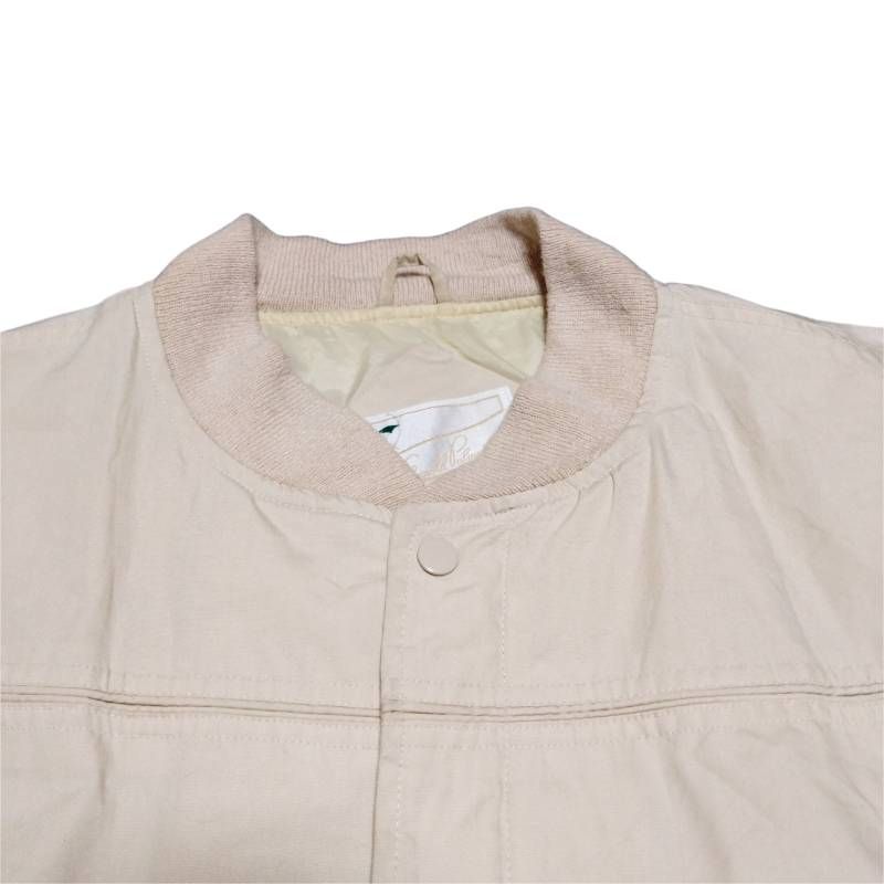 Arn Palmer Cup Shoulder Derby Type Jacket ヴィンテージ アーノルドパーマー カップショルダー ダービータイプジャケット XL アイボリー 古着 KANDAIZUMI_COM