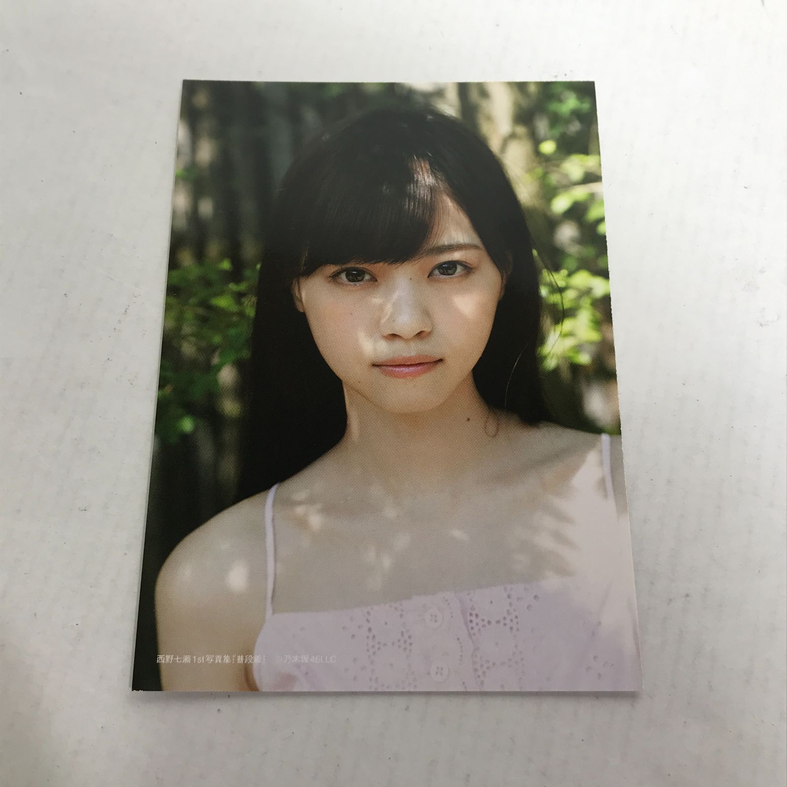 城東4-032】乃木坂46 西野七瀬 写真集 普段着 生写真付き / 風を